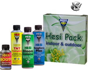 Hesi zestaw nawozów i boosterów (do gleby) Hesi Pack Mini