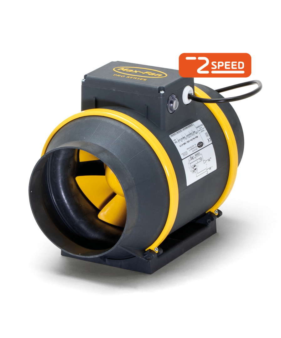 Wentylator kanałowy Can Max Fan Pro Series AC 2 speed fi 250mm 1660 M3/H