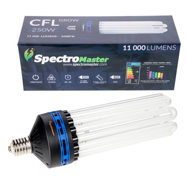 Żarówka CFL 250W E40 Spectromaster - 6400K Wzrost