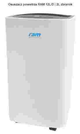 Osuszacz powietrza RAM 12L/D | 2L zbiornik