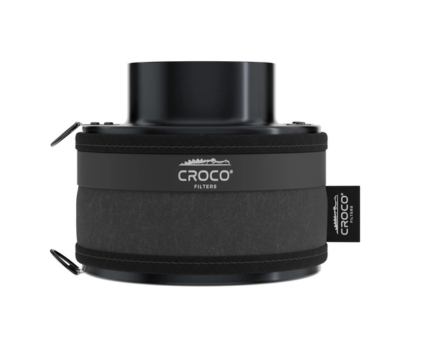 Filtr Węglowy Croco Black 80–120 m³/h Ø100 mm – Skuteczna Neutralizacja Zapachów