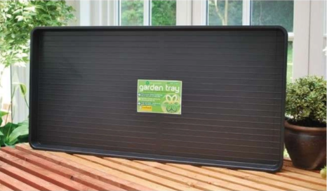 Taca uprawowa Garland czarna 110x55xh4cm