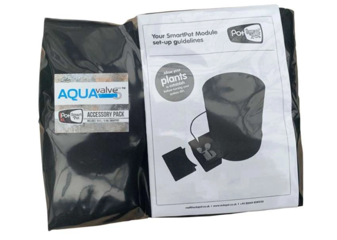 Autopot zestaw akcesoriów 9mm do FlexiPot 1POT XL 9MM z Doniczką materiałową 5GAL 18,9L