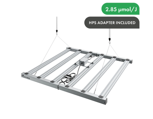 LUCKYGROW FLEX 720W 2.85 µmol/J - lampa LED do uprawy roślin + ADAPTER HPS