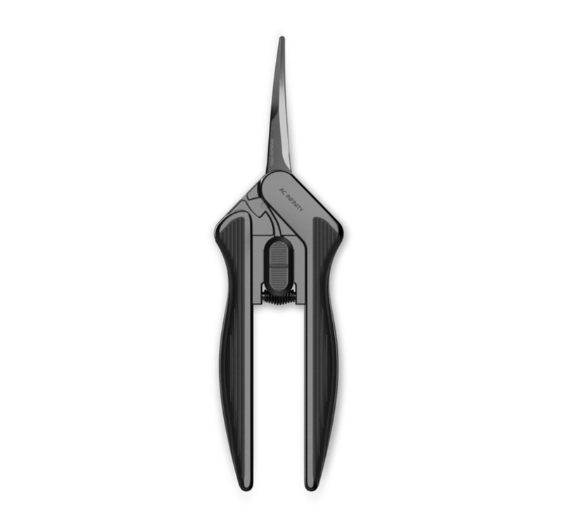 AC Infinity Nożyczki sprężynowe nierdzewne dł. ostrza 16.8 cm z rękojeścią pokrytą tytanem