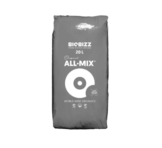 BioBizz ziemia All-Mix 20L - mieszanka gleby, kompostu, worm humusu i perlitu (All mix)