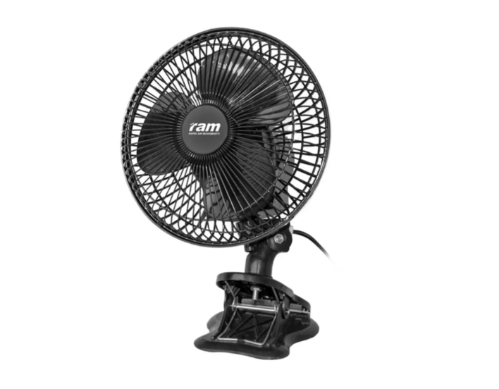 Wentylator mieszający  z klipsem Fan RAM 2-biegowy Ø 18cm 20W z oscylacją