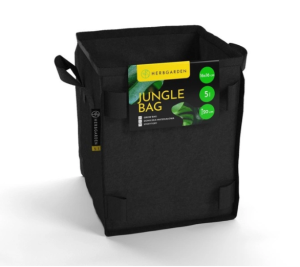 Herbgarden Jungle Bag Square 17,5L - doniczka materiałowa 24x24x h31cm