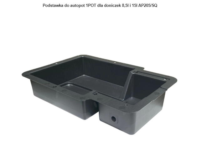 Podstawka do autopot 1POT dla doniczek 8,5l i 15l AP205/SQ