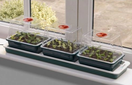 Propagator elektryczny podgrzewany Garland TRIPLE TOP - 3 szklarenki wentylowane 76x18,5x20,5cm G50