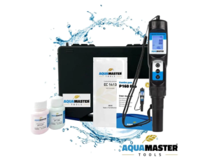 Aqua Master pen P160 Pro 2 - elektroniczny miernik do pH, EC, TDS, PPM i temperatury w roztworze