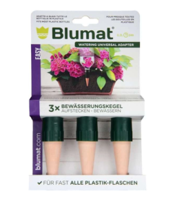 Blumat Easy Automatyczne podlewaczki butelkowe do kwiatów doniczkowych, 3 szt.