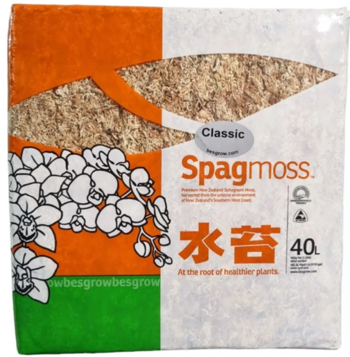 Besgrow Mech torfowiec Sphagnum Spagmoss Classic 500G 40L