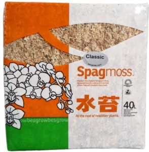 Besgrow Mech torfowiec Sphagnum Spagmoss Classic 500G 40L