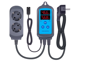 REGULATOR / STEROWNIK WILGOTNOŚCI Z SONDĄ 2M, INKBIRD IHC-200, steruje nawilżaczem / osuszaczem , reguluje wilgotność, higrostat