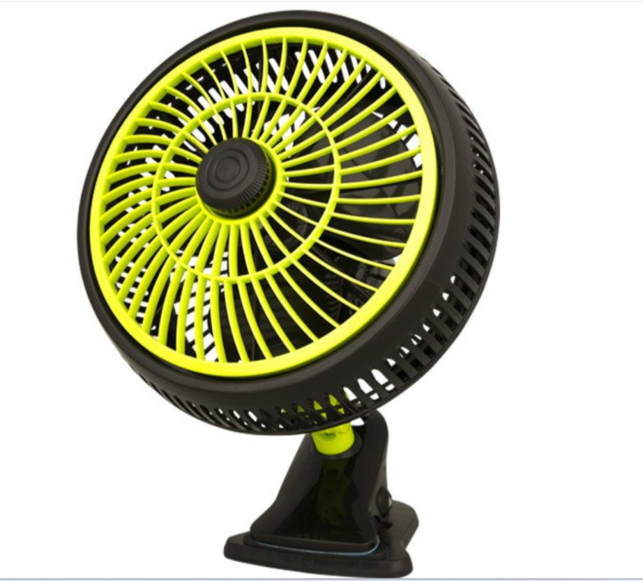 WENTYLATOR MIESZAJĄCY Z OSCYLACJĄ, PODSTAWA Z KLIPSEM / COALA - PROFAN, 20W, fi-25cm, Garden HighPro,