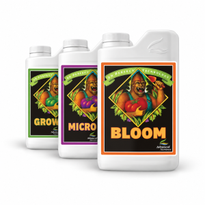 Zestaw Advanced Nutrients MICRO BLOOM GROW 3 x 1000ML z formułą pH perfect