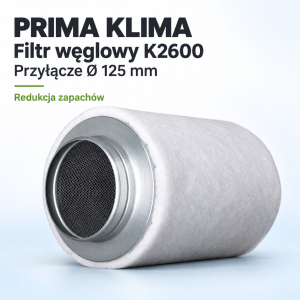 Filtr węglowy Eco Ø 125mm 240-360m3/h