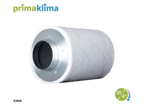 PRIMA KLIMA Filtr węglowy Economy Ø100 mm 240–360 m³/h